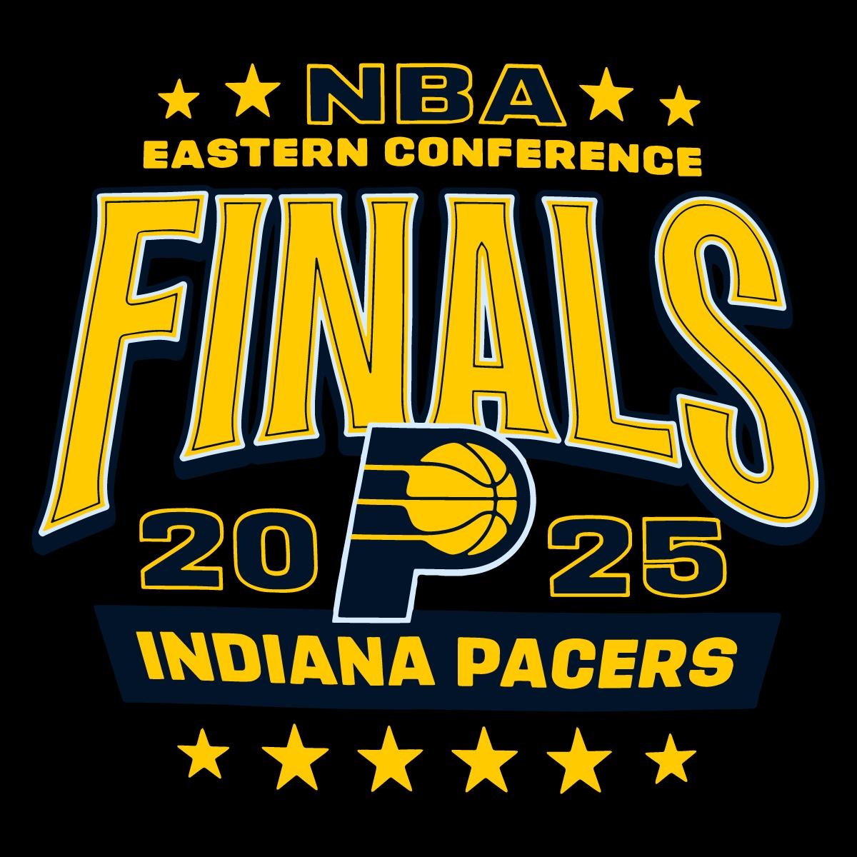 Nba Playoff Eastern Conference Finals Indiana Pacers 2025 SVG Nba Playoff Eastern Conference Finals Indiana Pacers 2025 SVG