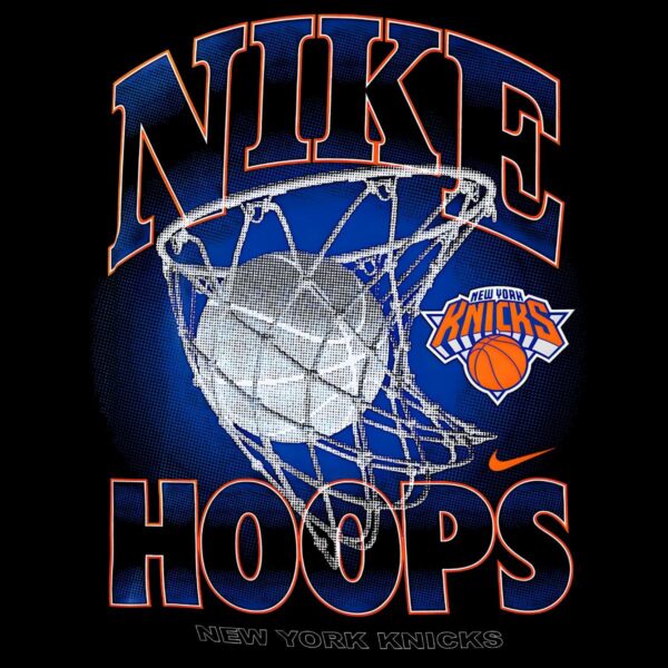 New York Knicks Courtside Nike Hoops PNG