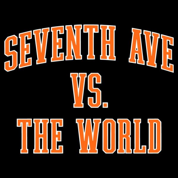 New York Knicks Seventh Ave Vs The World SVG