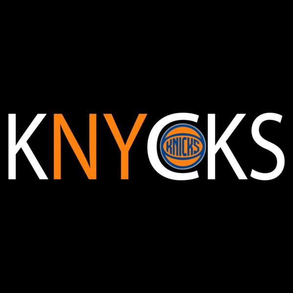 New York Knicks Team Pride Basketball SVG