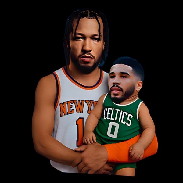 New York Knicks X Boston Celtics 2025 Nba Playoffs PNG