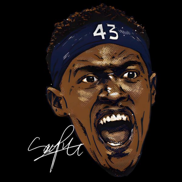 Pascal Siakam Indiana Pacers Basketball Scream PNG