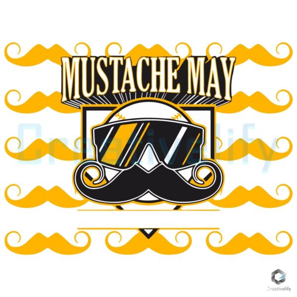 Pittsburgh Pirates Mustache SVG May 2025 Design