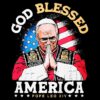 Pope Leo Xiv God Blessed America PNG