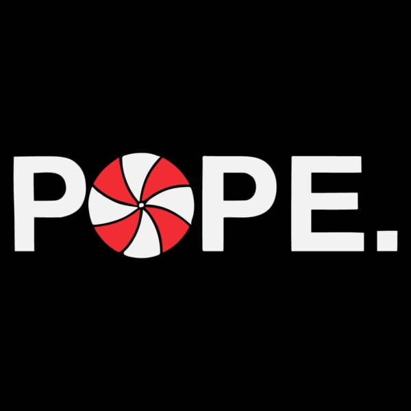 Pope Leo Xiv Pope Peppermint Swirl SVG