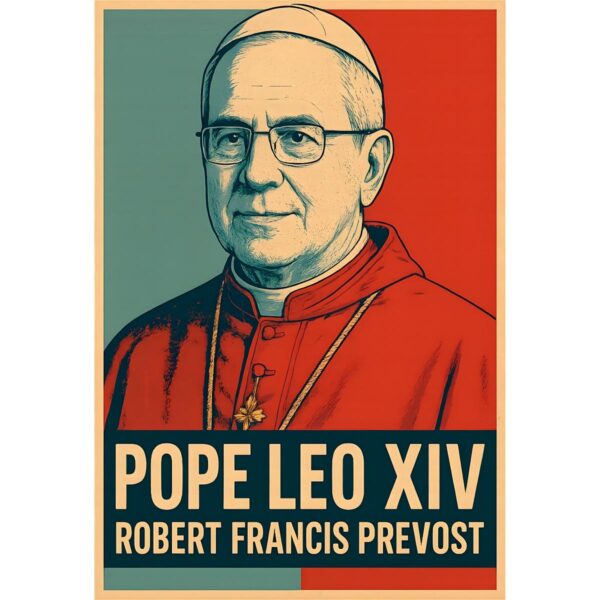 Pope Leo Xiv Robert Francis Prevost 2025 PNG