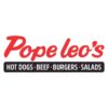 Pope Leos Hot Dogs Beef Burgers Salads SVG
