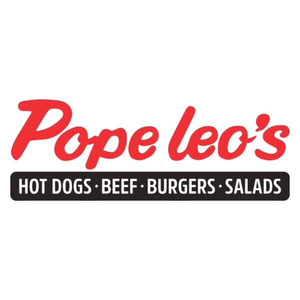 Pope Leos Hot Dogs Beef Burgers Salads SVG