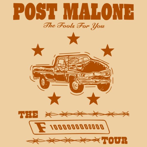 Post Malone The Fool For You F1 Trillion Tour SVG