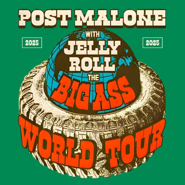 Post Malone With Jelly Roll The Big Ass World Tour 2025 PNG