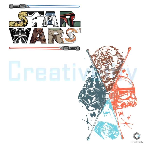 Retro Disney Star Wars Darth Vader Galaxys Edge PNG Design