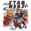 Retro Winnie The Pooh Be With You Star Galaxy Crossover PNG