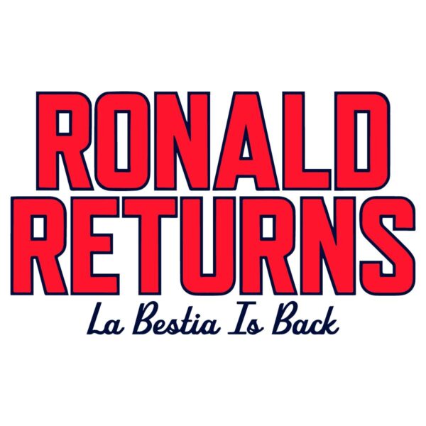 Ronald Acuna Jr La Bestia Is Back Return Statement SVG