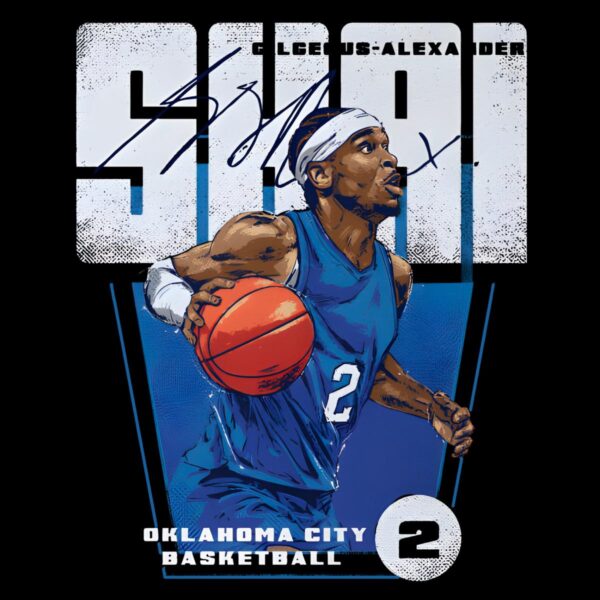 Shai Gilgeous Alexander Oklahoma City Premiere Basketball PNG