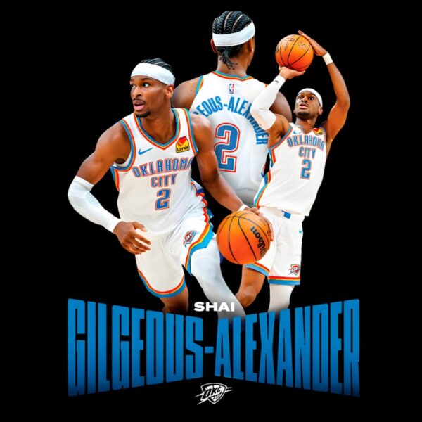 Shai Gilgeous Alexander Oklahoma City Thunder Player PNG