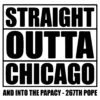 Straight Outta Chicago New Pope Leo Xiv SVG