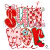 Strawberry Coquette Glitter PNG Sweet Summertime Vibes