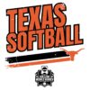 Texas Longhorns Softball College World Series Stripe SVG