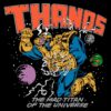 Thanos The Mad Titan Of The Universe Retro Marvel Comic SVG