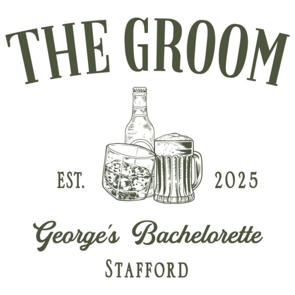 The Groom And The Guys Party Bachelorette Party SVG