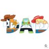 Toy Story Dad SVG Woody Buzz Jessie PNG Design