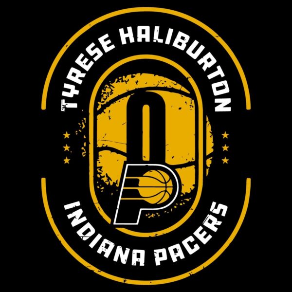 Tyrese Haliburton Indiana Pacers Basketball Imprint SVG
