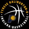 Tyrese Haliburton Indiana Pacers Basketball Player Ball SVG