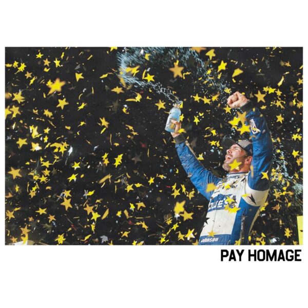 Victory Celebration Jimmie Johnson Pay Homage Nascar Legend PNG