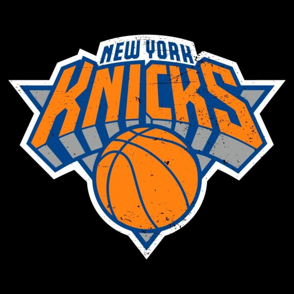Vintage New York Knicks Distressed Team Logo SVG