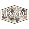Vintage Personalized Camo Dad Est 2025 PNG