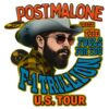Vintage Post Malone F1 Trillion Us Tour PNG