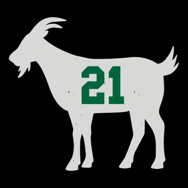Vintage Silhouette Minnesota Basketball Goat 21 SVG