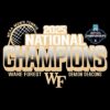 Wake Forest University Mens Tennis 2025 National Champions PNG