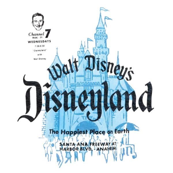 Walt Disney Disneyland Castle Retro Raglan PNG