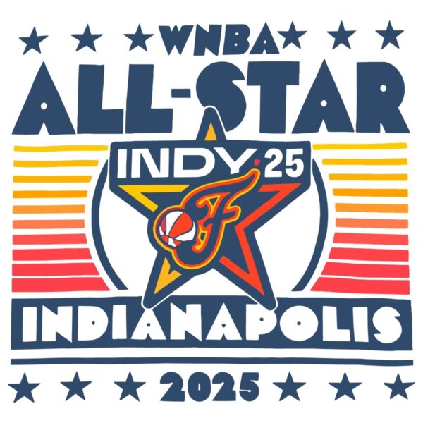 Wnba All Star 2025 Indianapolis Indiana Fever Basketball SVG
