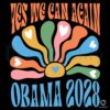 Yes We Can Again Barack Obama 2028 SVG Design