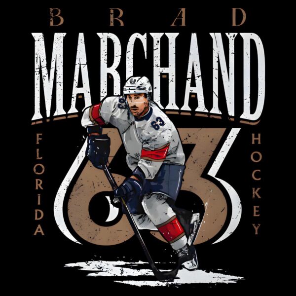 Brad Marchand Florida Panthers Number 63 Hockey PNG