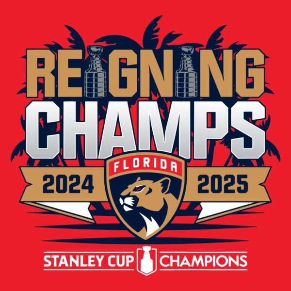 Florida Panthers 2024 2025 Back To Back Stanley Cup Champions Parade SVG