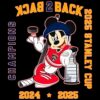 Disney Mickey Florida Panthers Back To Back 2025 Stanley Cup Champions PNG