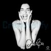 Dua Lipa Screaming Black And White Portrait Signature Style PNG