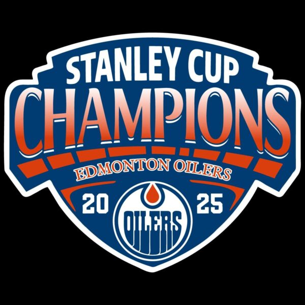Edmonton Oilers Stanley Cup Champions 2025 SVG