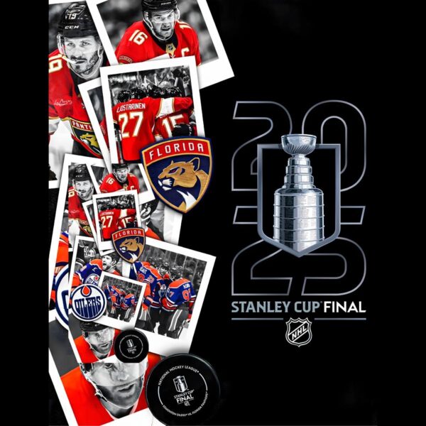 Florida Panthers 2025 Stanley Cup Final Official Game Program PNG