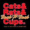 Florida Panthers Cats Rats Back To Back Cups 2024 2025 World Champions SVG