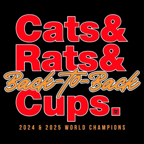Florida Panthers Cats Rats Back To Back Cups 2024 2025 World Champions SVG