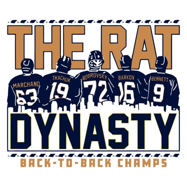Florida Panthers The Rat Dynasty 2025 Back To Back Champs SVG