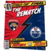 Florida Panthers Vs Edmonton Oilers Comic 2025 Stanley Cup Final PNG