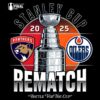 Florida Panthers Vs Edmonton Oilers Stanley Cup Final Rematch 2025 PNG