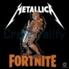Fortnite Metallica Fire Warrior PNG
