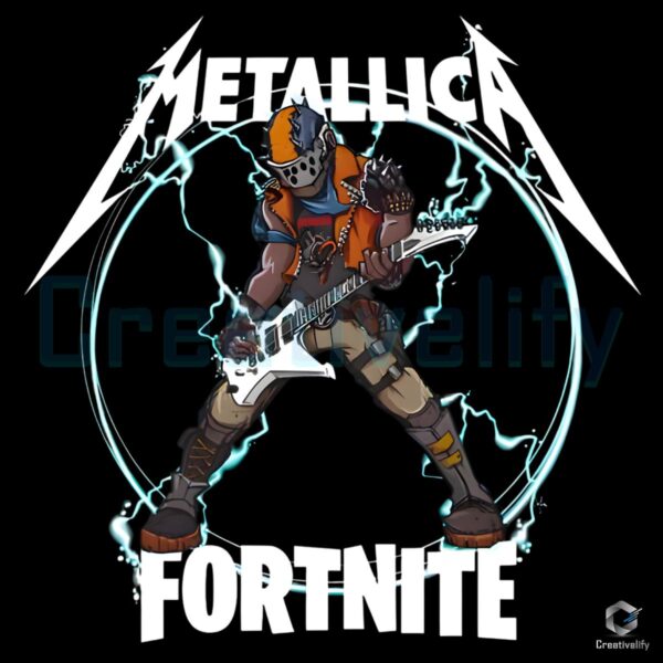 Fortnite Metallica Fuel Electric Guitar PNG