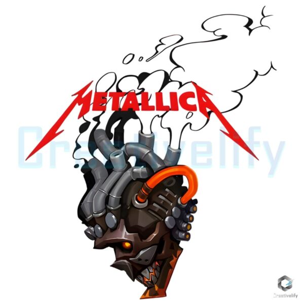 Fortnite Metallica Rust Demon Head Collab PNG